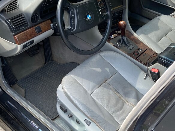 1998 BMW 7 серии 735i III (E38) Рестайлинг, чёрный - вид 11