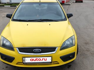 2007 Ford Focus II, жёлтый, 210000 рублей, вид 1