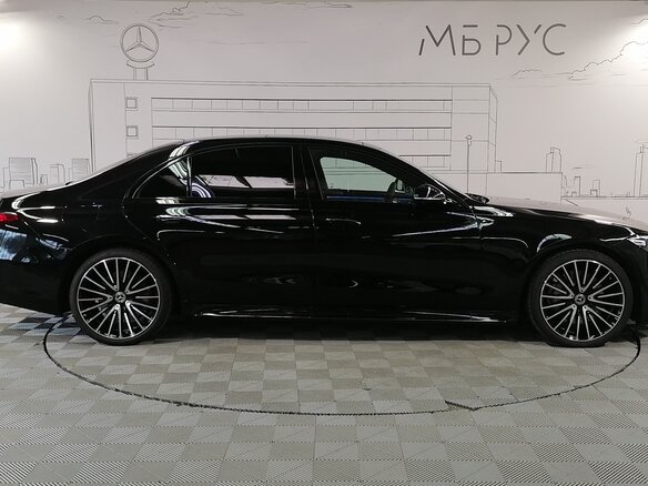 2024 Mercedes-Benz S-Класс 500 4MATIC VII (W223), чёрный - вид 5