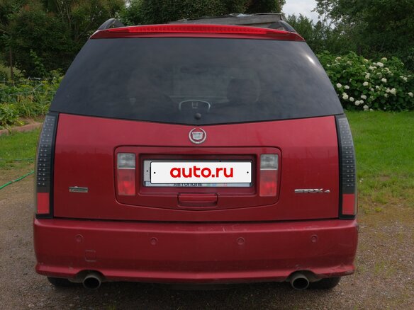 2007 Cadillac SRX I, красный - вид 2
