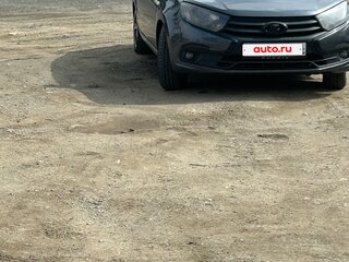 2019 Lada (ВАЗ) Granta I Рестайлинг, серебристый, 450000 рублей, вид 2