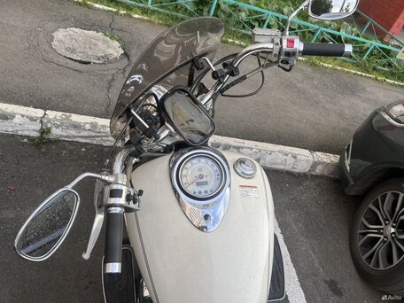 1998 Yamaha XVS1100, белый, 520000 рублей, вид 5