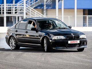 1999 BMW 3 серии 316i IV (E46), чёрный, 1350000 рублей, вид 3