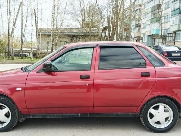 2007 Lada (ВАЗ) Priora I, красный, 350000 рублей - вид 8
