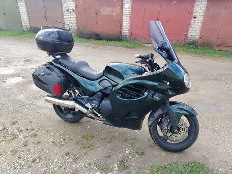 2000 Triumph Trophy 1200, зелёный, 280000 рублей, вид 4
