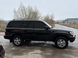 2003 Toyota Land Cruiser 100 Series Рестайлинг 1, чёрный, 1575000 рублей, вид 4