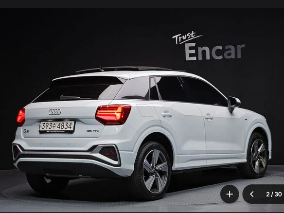 2023 Audi Q2 35 TDI I Рестайлинг, белый, 2400500 рублей - вид 1
