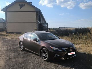 2017 Lexus ES 200 VI Рестайлинг, коричневый, 2750000 рублей, вид 4