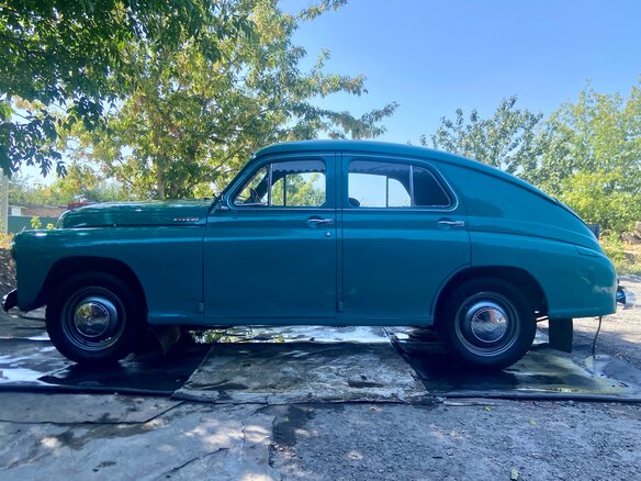 1954 ГАЗ М-20 «Победа», зелёный, 1500000 рублей - вид 5