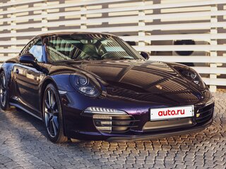 2013 Porsche 911 Carrera 4S VII (991), фиолетовый, 7900000 рублей, вид 3