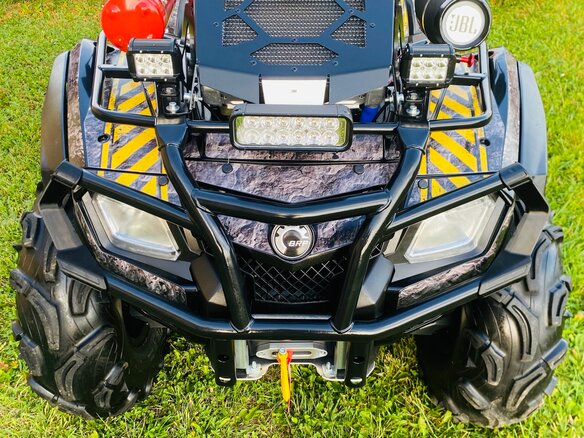 2012 BRP Can-Am Outlander 800, жёлтый, 850000 рублей - вид 8