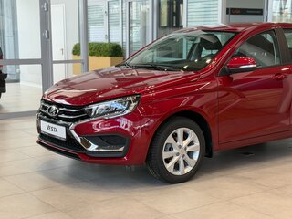 2026 Lada (ВАЗ) Vesta I Рестайлинг (NG), красный, 1880000 рублей, вид 2