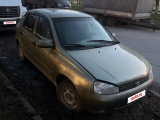 2009 Lada (ВАЗ) Kalina I, зелёный, 57000 рублей, вид 3