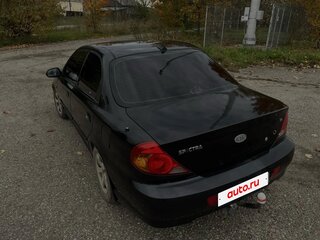 2009 Kia Spectra I Рестайлинг 2, чёрный, 199000 рублей, вид 5