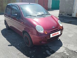 2008 Daewoo Matiz I Рестайлинг, красный, 190000 рублей, вид 2
