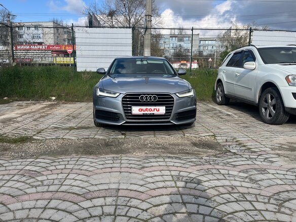 2017 Audi A6 IV (C7) Рестайлинг, серый, 2650000 рублей - вид 2