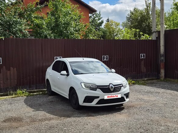 2021 Renault Logan II Рестайлинг, белый - вид 5