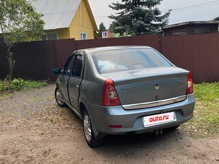 2012 Renault Logan I Рестайлинг, синий, 370000 рублей, вид 4