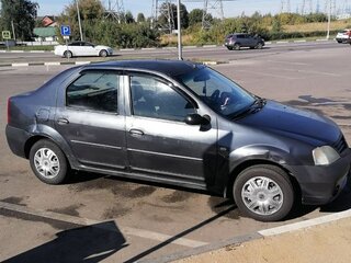 2006 Renault Logan I, серый, 185000 рублей, вид 4