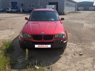 2004 BMW X3 30i I (E83), красный, 650000 рублей, вид 1