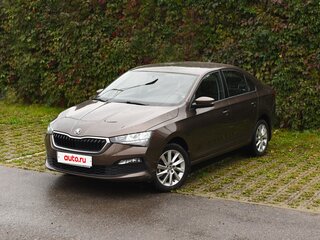 2020 Skoda Rapid I Рестайлинг, коричневый, 1650000 рублей, вид 2