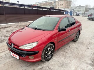 2009 Peugeot 206, красный, 260000 рублей, вид 1