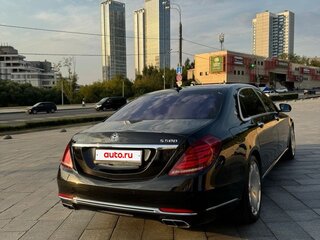 2015 Mercedes-Benz Maybach S-Класс 500 I (X222), чёрный, 4200000 рублей, вид 5