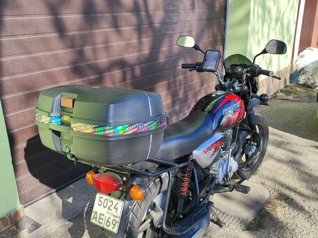 2019 Bajaj Boxer BM 150X, чёрный, 120000 рублей, вид 5