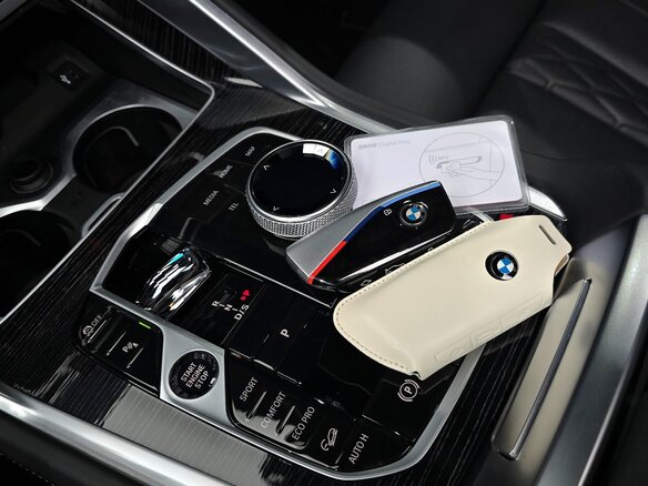 2024 BMW X6 40i III (G06) Рестайлинг, синий - вид 15