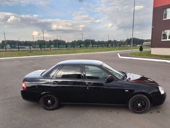 2010 Lada (ВАЗ) Priora I, чёрный, 350000 рублей - вид 12