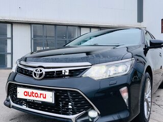 2017 Toyota Camry VII (XV50) Рестайлинг 2, чёрный, 2090000 рублей, вид 5