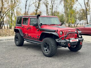 2008 Jeep Wrangler III (JK), красный, 2950000 рублей, вид 1