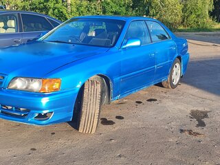 1998 Toyota Chaser VI (X100) Рестайлинг, синий, 700000 рублей, вид 3