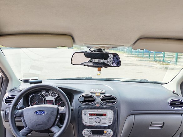 2008 Ford Focus II Рестайлинг, чёрный - вид 7