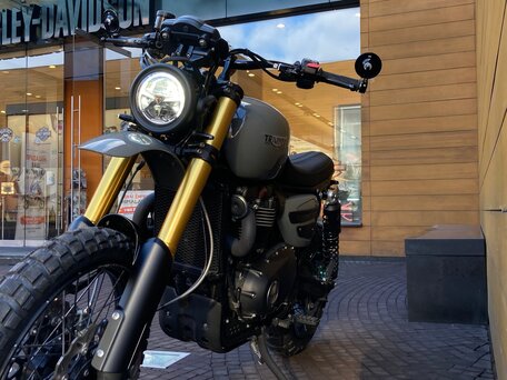 2023 Triumph Scrambler, серый, 1860000 рублей, вид 4