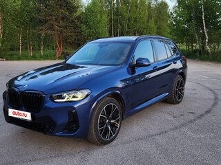 2022 BMW X3 30i xDrive III (G01) Рестайлинг, синий, 4450000 рублей, вид 5