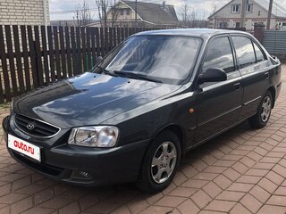 2008 Hyundai Accent ТагАЗ II, серый, 395000 рублей, вид 1