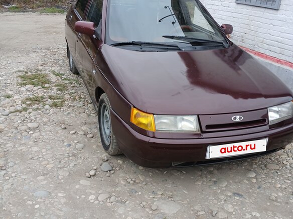 1999 Lada (ВАЗ) 2110, красный, 130000 рублей - вид 1