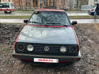 1987 Volkswagen Golf II, красный, 100000 рублей, вид 1
