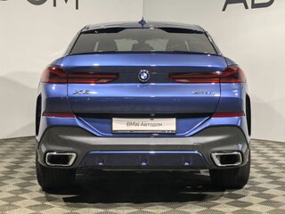 2021 BMW X6 30d III (G06), синий, 8777000 рублей, вид 4