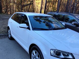 2011 Audi A3 II (8P) Рестайлинг 2, белый, 950000 рублей, вид 3