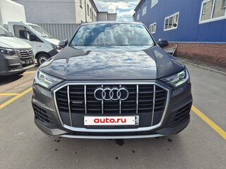 2021 Audi Q7 45 TDI II (4M) Рестайлинг, серый, 5985000 рублей, вид 3