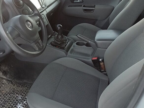 2010 Volkswagen Amarok I, серебристый, 1470000 рублей - вид 9