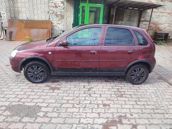 2005 Opel Corsa C Рестайлинг, красный, 145000 рублей - вид 8