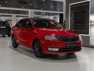 2017 Skoda Rapid I, красный, 1100000 рублей, вид 2