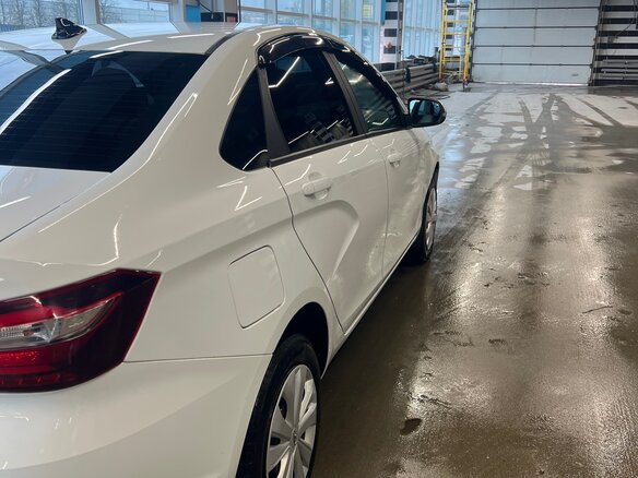 2024 Lada (ВАЗ) Vesta I Рестайлинг (NG), белый, 1150000 рублей - вид 4