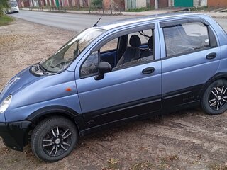 2008 Daewoo Matiz I Рестайлинг, синий, 165000 рублей, вид 4