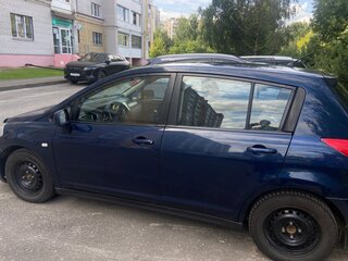 2008 Nissan Tiida I, синий, 550000 рублей, вид 4