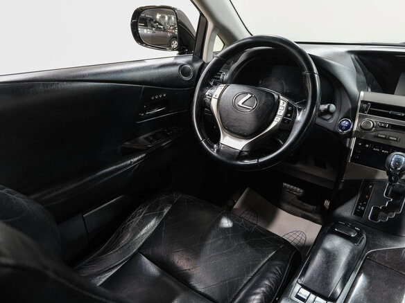 2012 Lexus RX 450h III Рестайлинг, чёрный, 2599000 рублей - вид 14