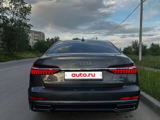 2019 Audi A6 40 TDI V (C8), серый, 3300000 рублей, вид 4